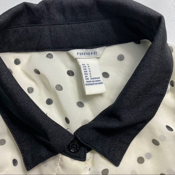 Shear Polka Dot Tank Top - Picture 4 of 9